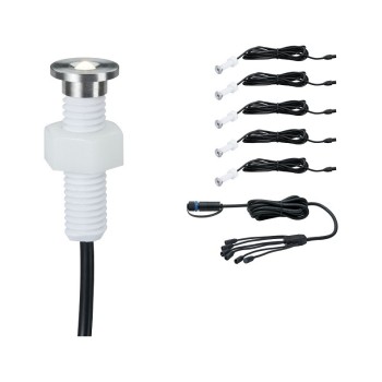 Plug & Shine MicroPen II įleidžiamas šviestuvas 5x0.22W (3000K)